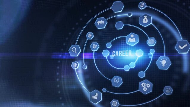 Internet, business, Technology and network concept.Coach motivate to career growth. Personal development, personal and career growth. Potential concepts. 3d illustration.