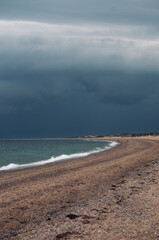 beach and sea