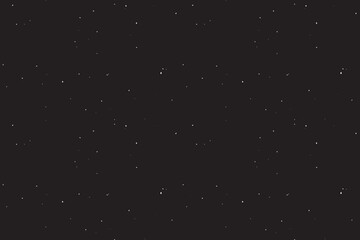 Galaxy star constellation on black canvas background. Bright and vivid texture with small elliptical shapes.
