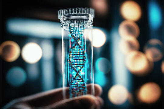 DNA im Reagenzglas - Generative AI