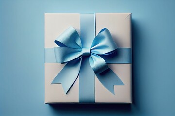 gift box with ribbon