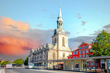 Obraz premium Altstadt, Wolfenbuettel, Niedersachsen, Deutschland 