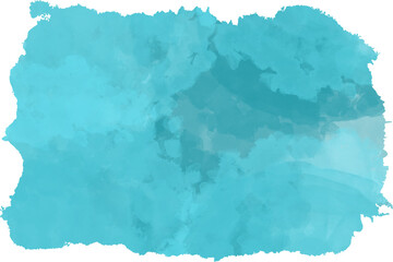 Brush Stroke Blue Watercolor Texture Background