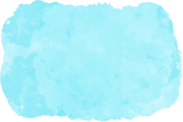 Brush Stroke Blue Watercolor Texture Background