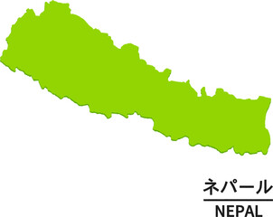 ネパールのイラスト