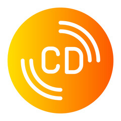 cd gradient icon