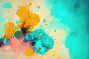 Obraz na płótnie Canvas Abstract multicolor liquid effect style background 