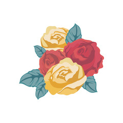 roses bouquet design