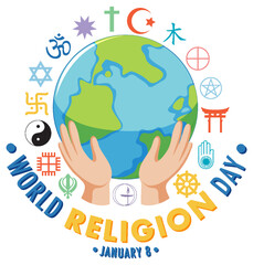 World Religion Day Banner Design