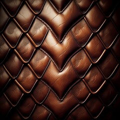 Leather Textured Background (generative AI)