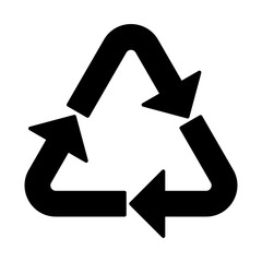 黒い三角回転矢印