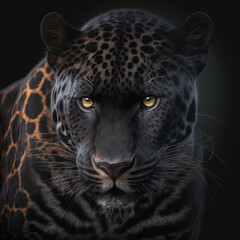 Black Painted Jaguar