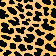 Tiger print seamless pattern vector. Tiger print pattern background