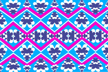 seamless pattern with flowers