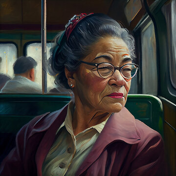Rosa Parks Day, AI Generative