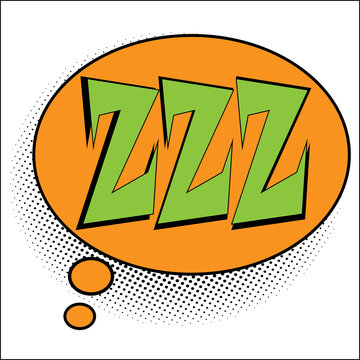 recommend clip art: Zzz word pop art retro vector illustration. Isolated image on white background. Comic book style imitation