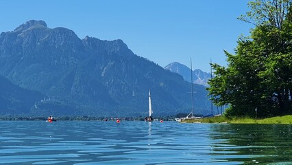 Fototapeta na wymiar Alpy,jezioro