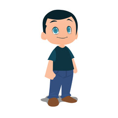 Illustration vector graphic of children, perfect for avatar