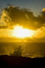 波照間島高那崎から眺める日の出