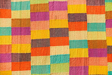 Godhadi (Blanket) Is A Traditional Hand Stitched handmade quilt from Maharashtra, India.