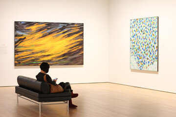 Art gallery visit