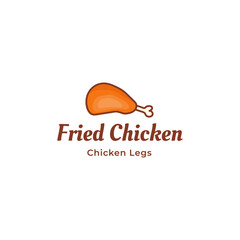 Chicken logo design. Fried chicken and Restaurant logo concept. Vector logo template. Fried chicken logo design vector illustration. 