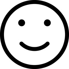 smile icon. sign design trendy style illustration on white background..eps