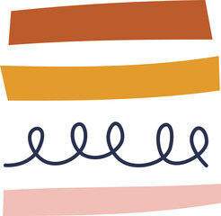 Aesthetic Boho Shape Vector