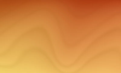 Abstract Orange Curve Background Illustration  with light effect