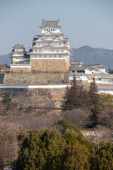 日本の国宝姫路城の美しい風景