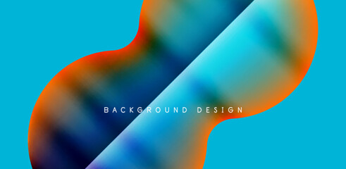 Colorful circle abstract background. Template for wallpaper, banner, presentation, background