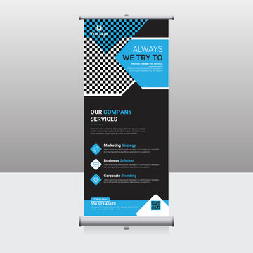 Corporate Roll up Banner Design