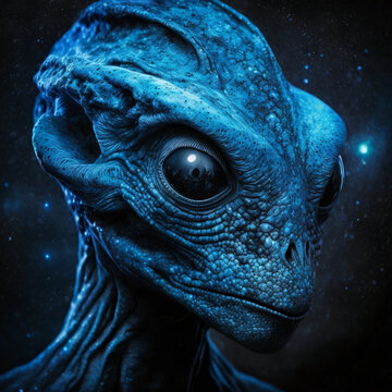 Blue Alien