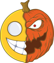 halloween pumpkin face