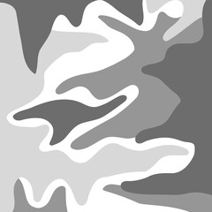 Fototapeta premium white abstract camouflage pattern military background