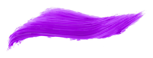 purple brush isolated on transparent background purple watercolor,png.