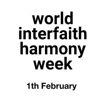 World Interfaith Harmony Week 7 February 