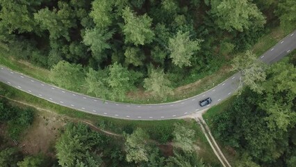 MINI John Cooper Works Clubman Driving Forest Drone