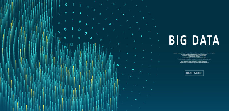 Abstract big data visualization
