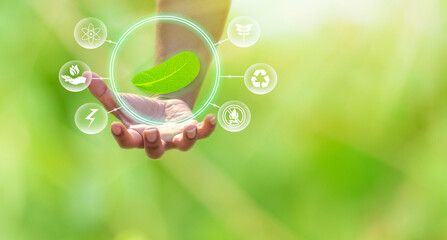 New technology to test the scientific research system in protecting the earth's environment from plants and fresh atmosphere.