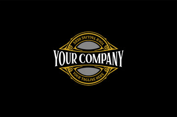 Vintage Logo Design Retro Style