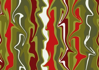 Multicolored abstract background with interesting pattern and interesting color combination 
