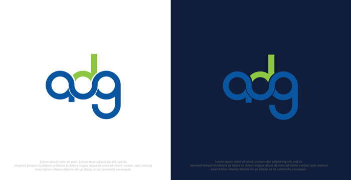 adg font logo