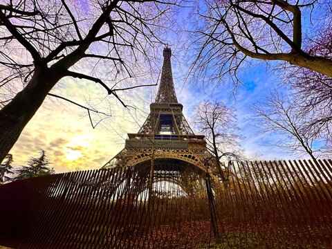Effiel Tower with sky