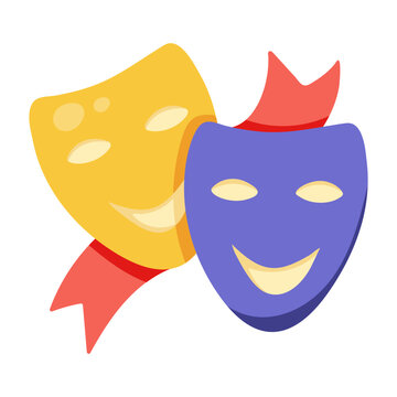 Comedy Masks 