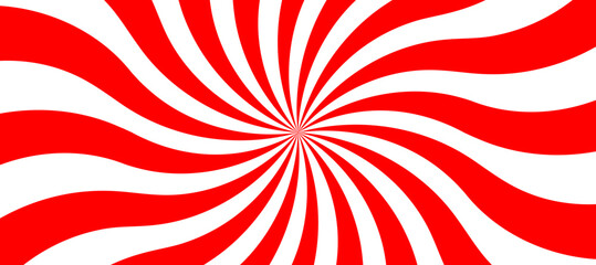 Swirl sunburst vintage background banner vector. Old retro circus style template. © Hero Design