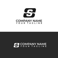 Alphabet letters Initials Monogram logo vector S S 