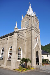 Obraz premium 天草の崎津教会