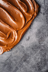 chocolate caramel macro