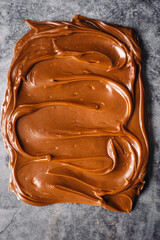 chocolate caramel macro